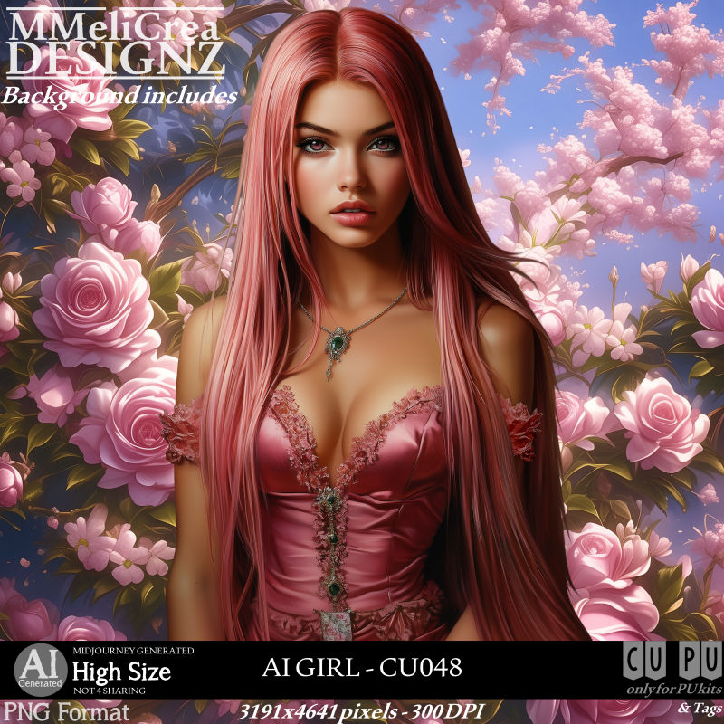 (image for) AI - GIRL CU048 (CU4PU/PNG)